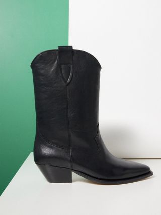 Isabel Marant + Duerto Leather Cowboy Boots