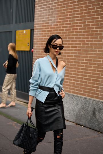 The 7 Best Street Style Trends From Milan Fashion Week | Who What Wear