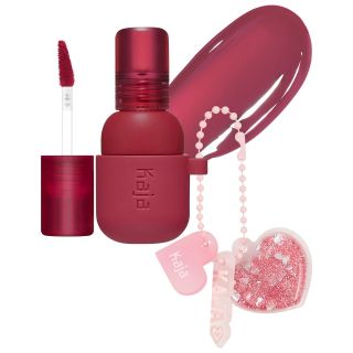 Kaja + Jelly Charm Glazed Lip Stain & Blush With Keychain