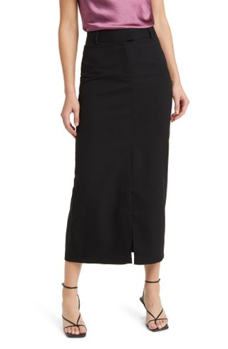 Topshop + '90s Tailored Skirt
