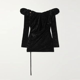Jacquemus + Velour Mini Dress