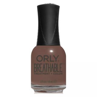 Orly + Breathable Treatment + Color Nail Polish in Brown