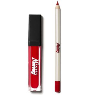Mintty Makeup + Treatment Lip Duo in Red Brick Rebellion
