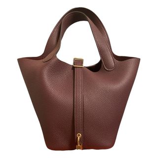 Hermès + Picotin Leather Bag