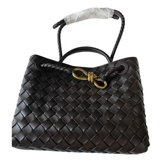 Bottega Veneta + Andiamo Leather Handbag