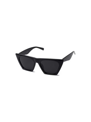 SOJOS + Oversized Cat-Eye Polarized Sunglasses