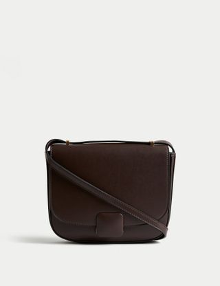 M&S Collection + Faux Leather Cross Body Bag