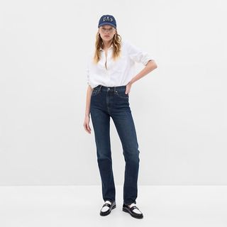 Gap + ’90s Straight Jeans With Washwell
