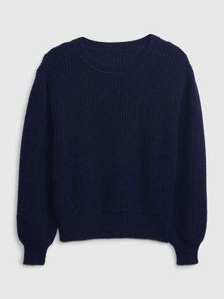 Gap + Shaker-Stitch Crewneck Sweater