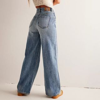 We the Free + Crvy Gia Wide-Leg Jeans