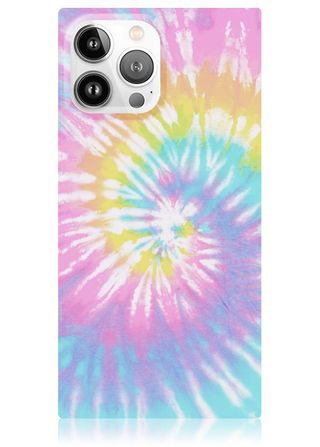 Flaunt + Pastel Tie Dye Square Iphone Case