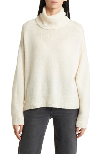 Rails + Estelle Cashmere & Silk Turtleneck Sweater