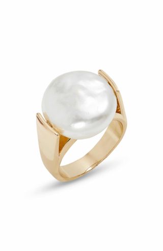 Nordstrom + Imitation Pearl Cocktail Ring