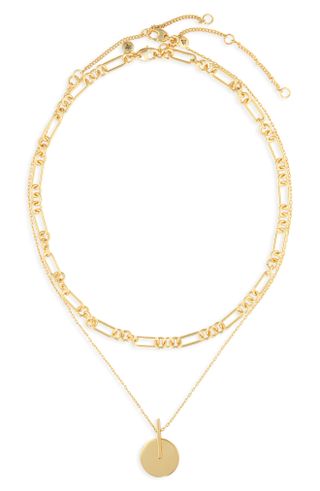 Madewell + Assorted Set of 2 Geometric Necklaces