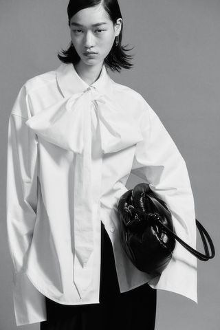 H&M + Leather Shoulder Bag