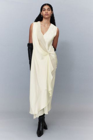 H&M + Silk Wrap Dress