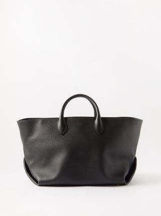 Khaite + Amelia Medium Leather Tote Bag