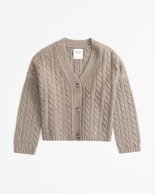 Abercrombie & Fitch + Cable Short Cardigan