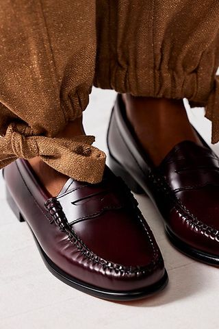 G.H. Bass + Whitney Leather Loafers