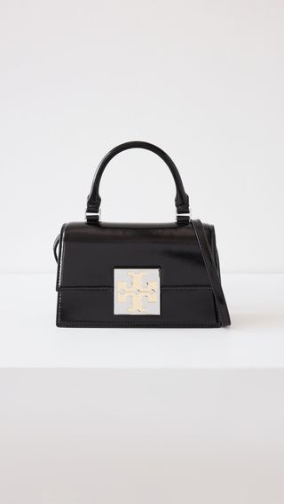 Tory Burch + Trend Spazzolato Mini Top-Handle Bag