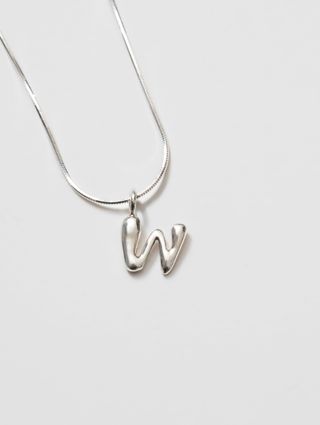 Wolf Circus + Alphabet Necklace in Sterling Silver