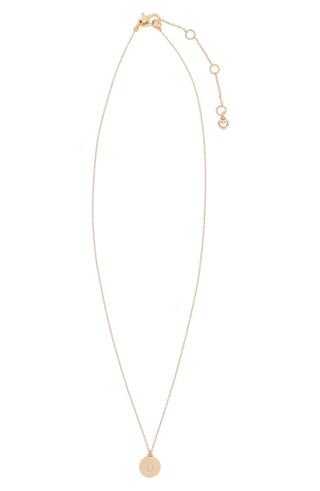 Kate Spade New York + Mini Initial Pendant Necklace