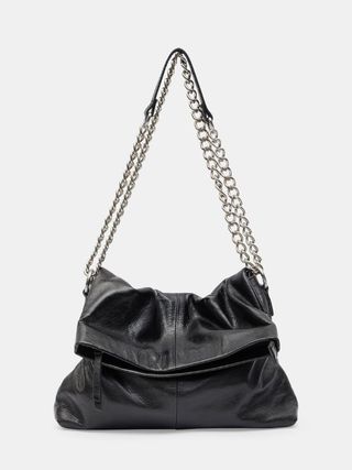 Hush + Perrie Chain Leather Crossbody Bag