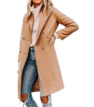 Yousify + Double Breasted Pea Coat