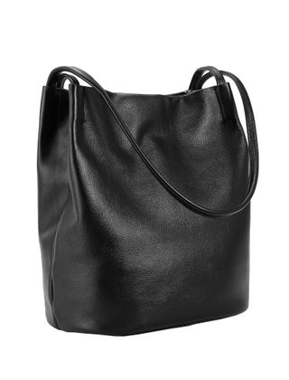 Iswee + Genuine Leather Shoulder Bag
