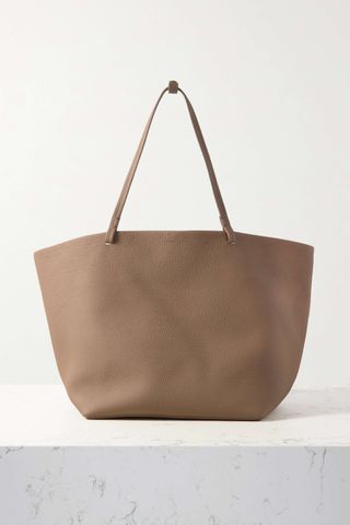 The Row + Park Xl Textured-Leather Tote