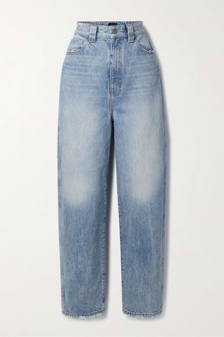 Khaite + Martin High-Rise Straight-Leg Jeans