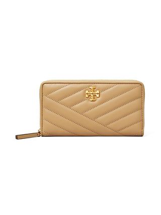 Tory Burch + Kira Chevron Quilted Leather Continental Wallet