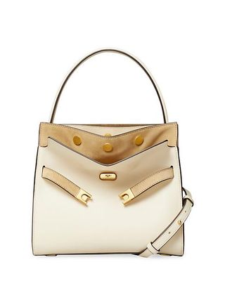 Tory Burch + Small Lee Radziwill Leather Double Bag