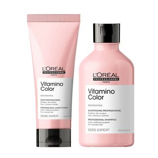 L'Oréal Professionnel + Serie Expert Vitamino Color Shampoo and Conditioner Duo