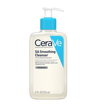 CeraVe + SA Smoothing Face and Body Cleanser for Dry, Rough and Bumpy Skin