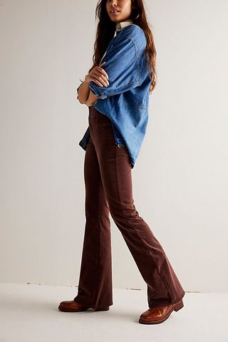 Free People + We the Free Jayde Cord Flare Jeans
