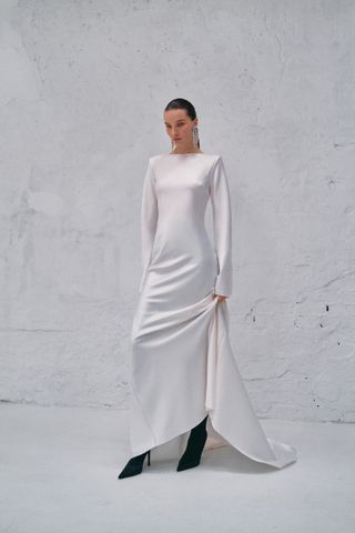 J'amemme + Demetra White Dress