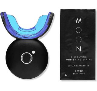 Moon + Teeth Whitening Kit With LED Light