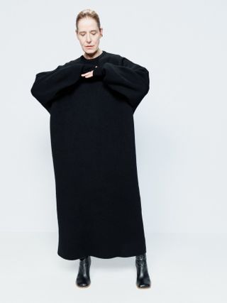 Raey + Knitted Wool Cocoon Dress
