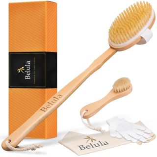 Belula + Premium Dry Brushing Body Brush Set