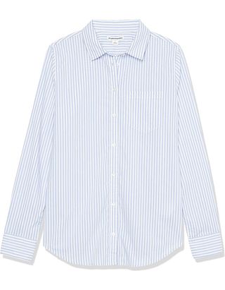 Amazon Essentials + Long-Sleeve Button-Down