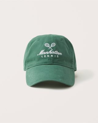 Abercrombie & Fitch + Embroidered Graphic Baseball Hat
