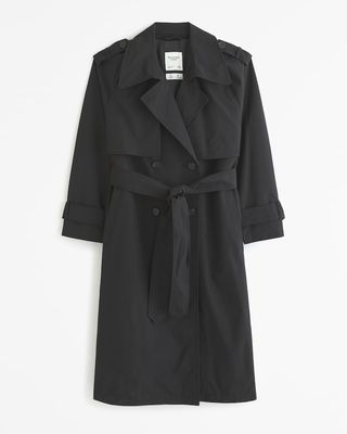 Abercrombie & Fitch + Oversized Trench Coat