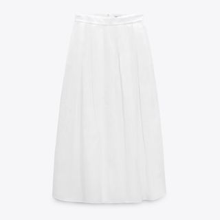 Zara + Voluminous Midi Skirt