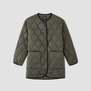 Everlane + The ReNew Quilted Mid-Length Liner