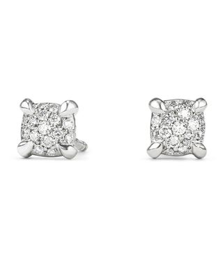 David Yurman + Châtelaine Stud Earrings With Diamonds