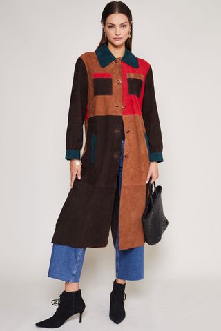 Rixo + Milly Patchwork Coat