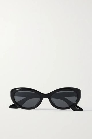 Oliver Peoples + + Khaite 1969 Oval-Frame Acetate Sunglasses