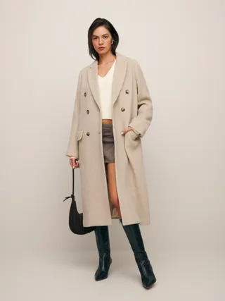 Reformation + Paley Double Breasted Coat