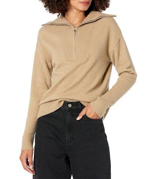 The Drop + Kai Half Zip Sweater